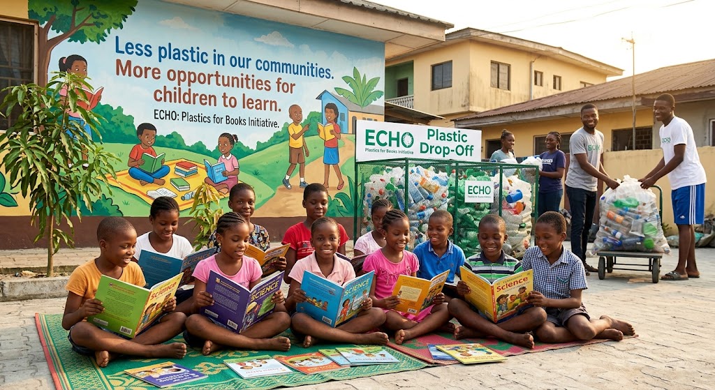 Plastics for Books recycling initiative